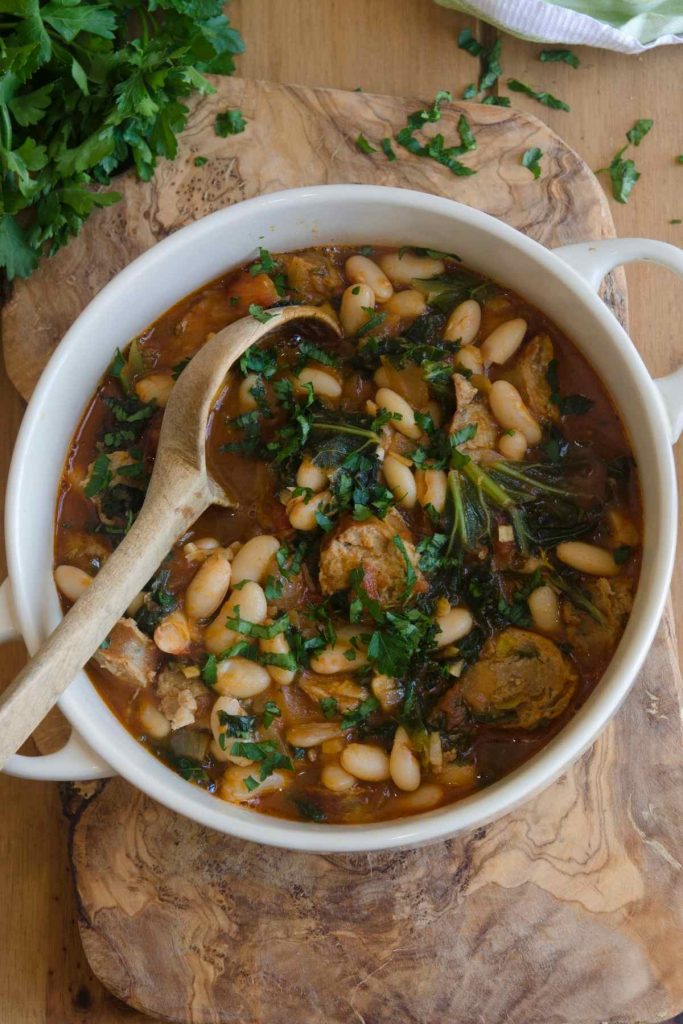 Sausage and Kale Stew