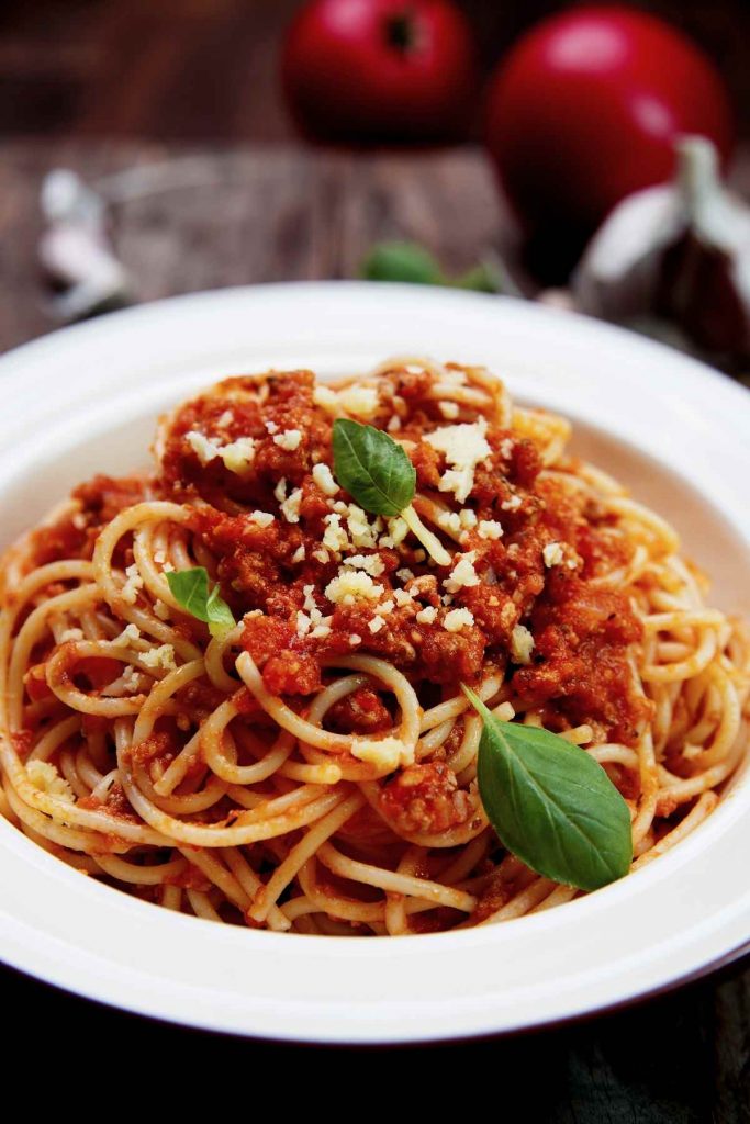 Slow Cooker Spaghetti Bolognese