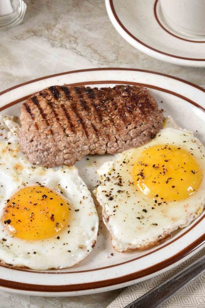 Breakfast Steak and Eggs