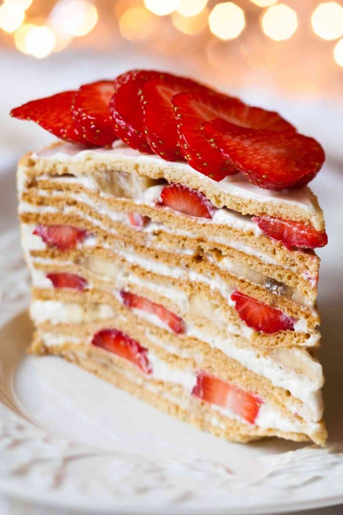 Strawberry Icebox Cake