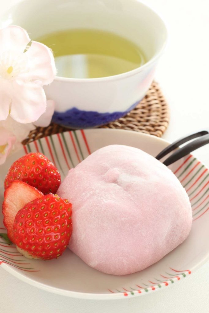 Strawberry Mochi