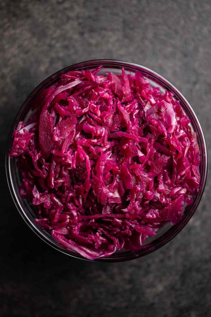 Sweet and Sour German Red Cabbage