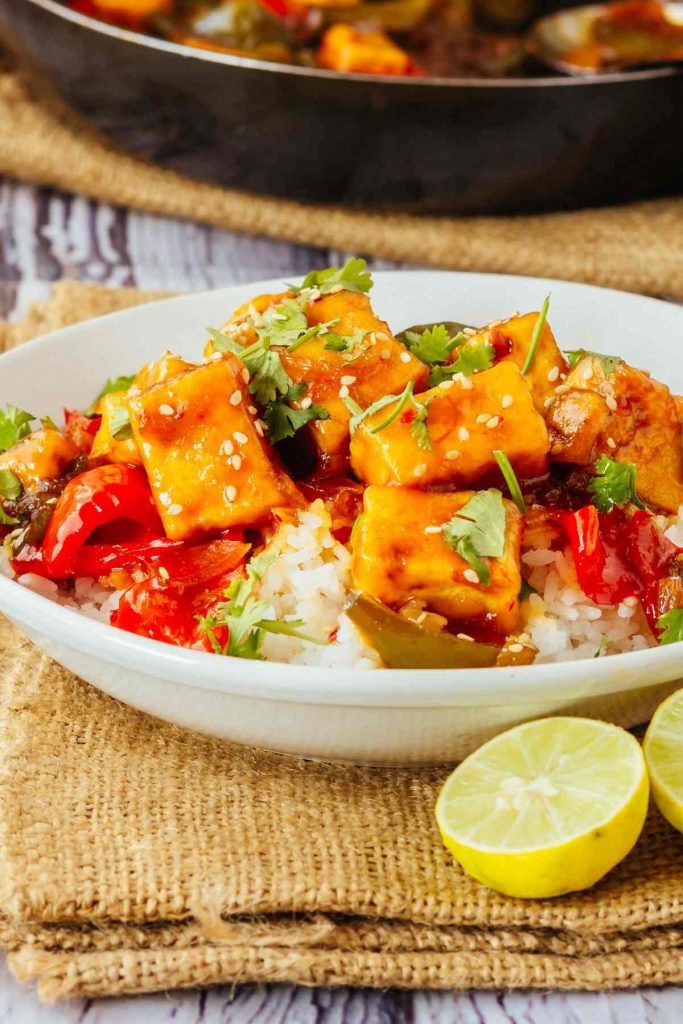 Sweet and Sour Tofu