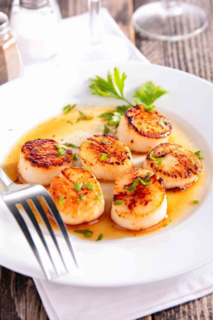 Seared Scallops for Two