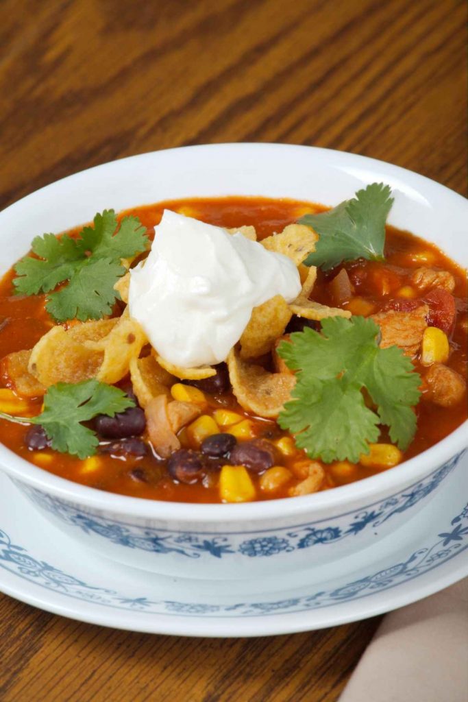 7-Can Chicken Taco Soup