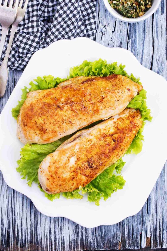 Air Fryer Frozen Chicken Breasts