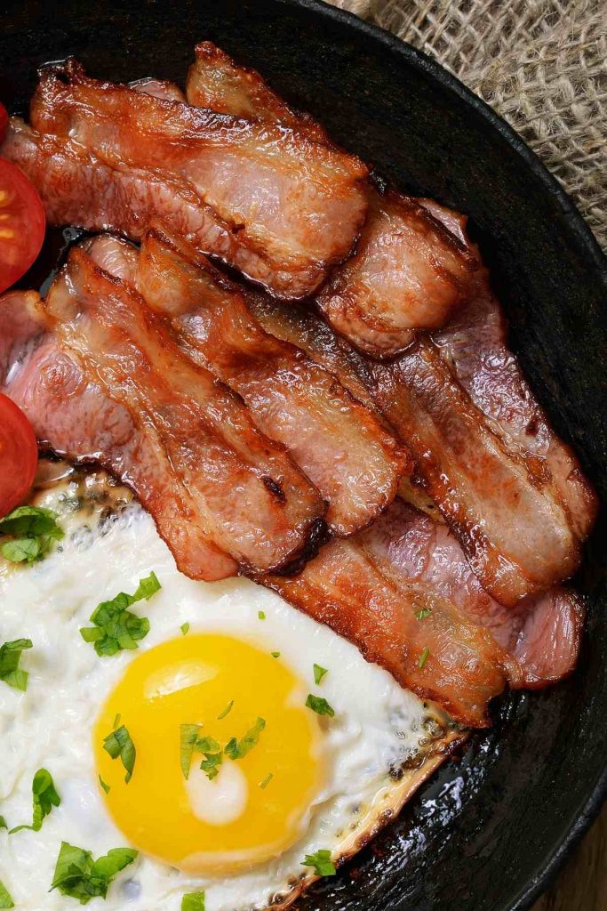 Air Fryer Pork Jowl Bacon