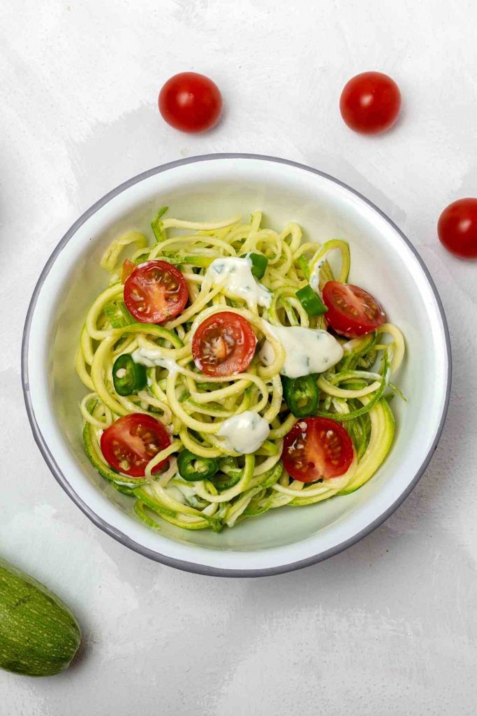 Air Fryer Zoodles
