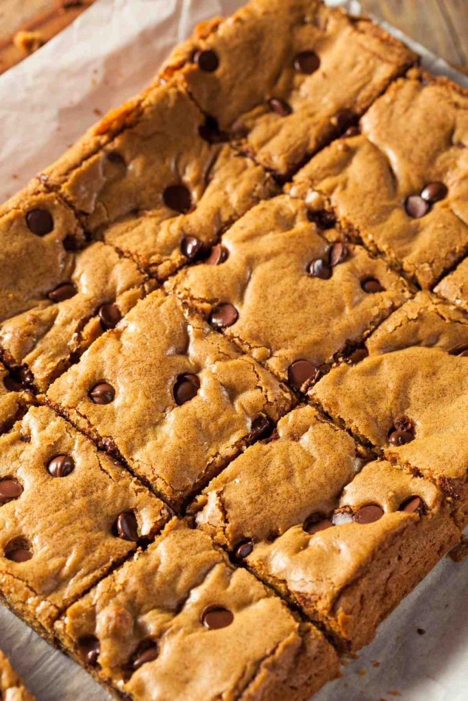 Almond Flour Cookie Bars