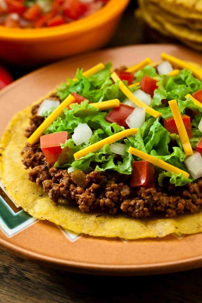 Beef Tostadas