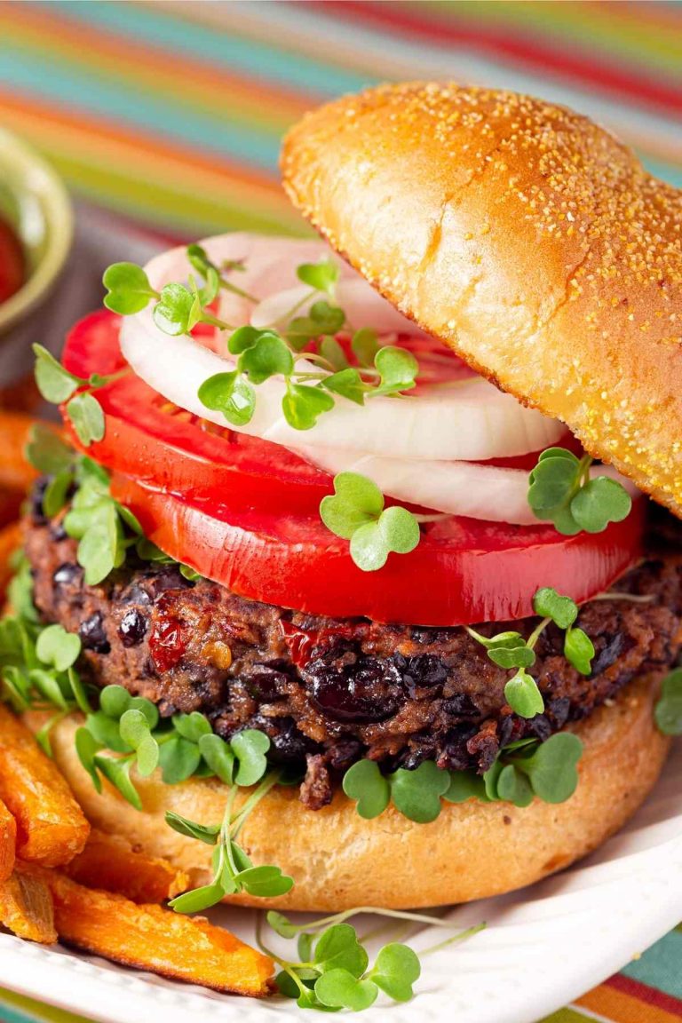 Easy Black Bean Patty Recipe IzzyCooking