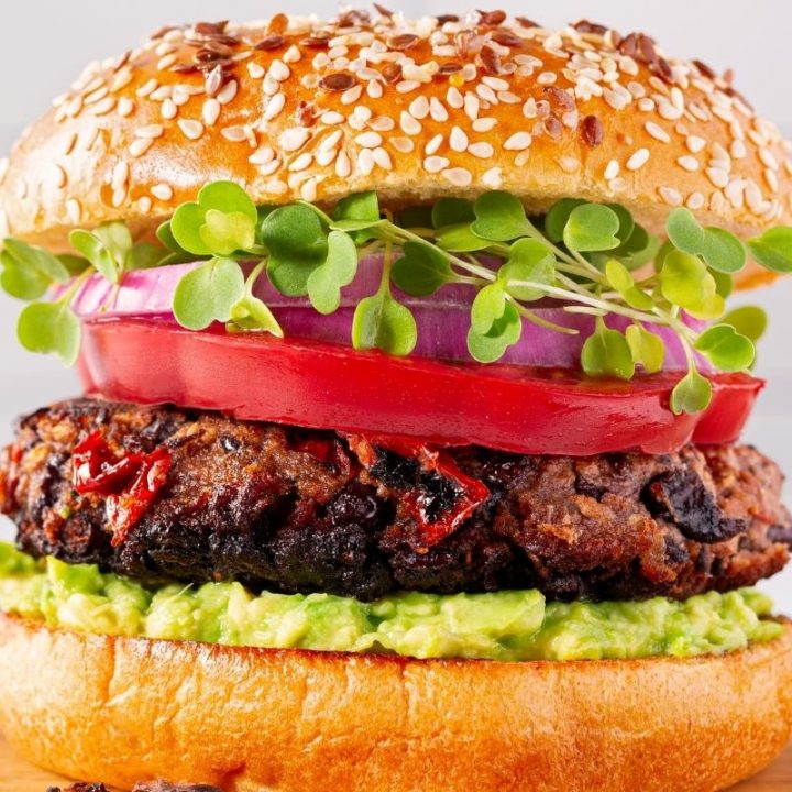 Easy Black Bean Patty Recipe IzzyCooking