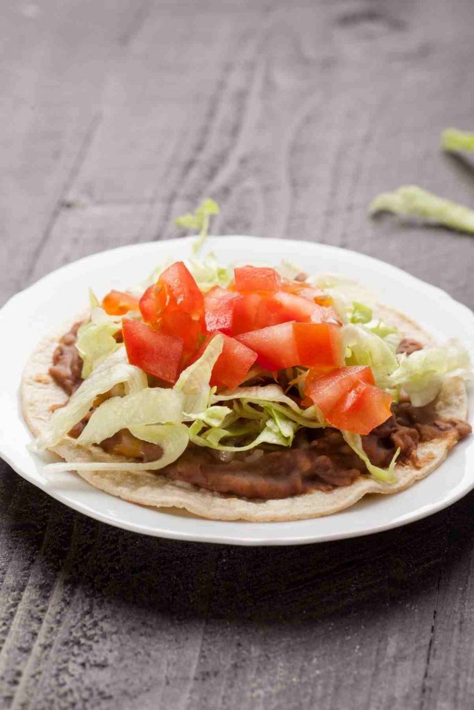 Black Bean Tostadas