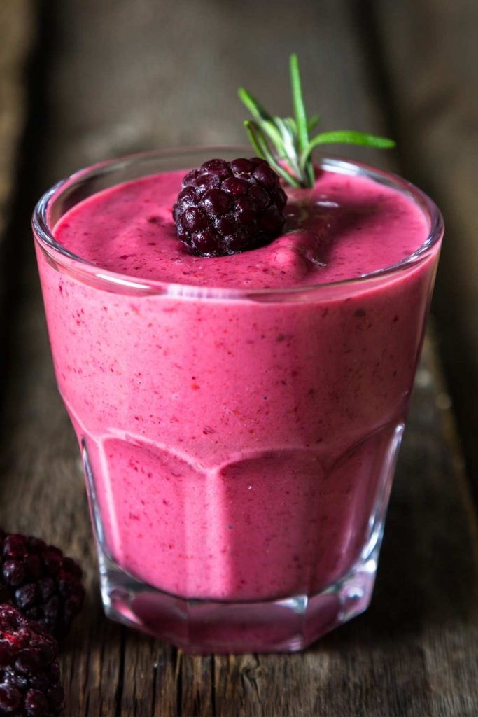 Blackberry Smoothies