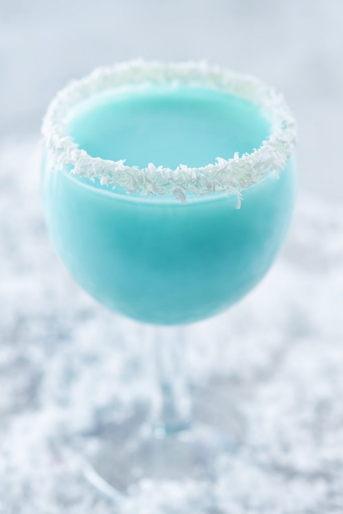 Blue Coconut Cocktail