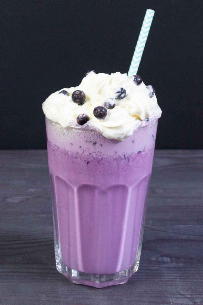 Blueberry Milkshake