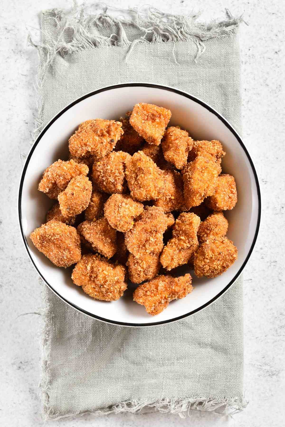 A more exciting way to enjoy chicken during the week! Boom Boom Chicken is juicy, tender chicken pieces coated in a delectable crunchy coating. It's so lip-smackingly good that you'll never want take-out food again!