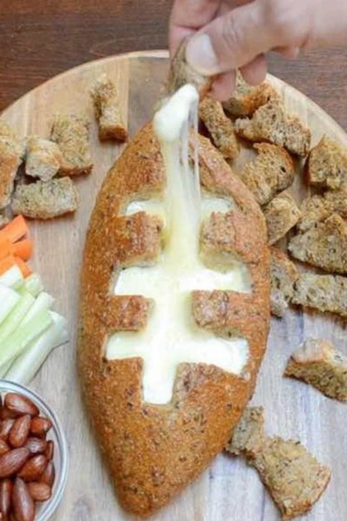 Bread Bowl Football Dip