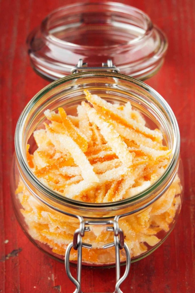 Candied Orange Peel Recipe