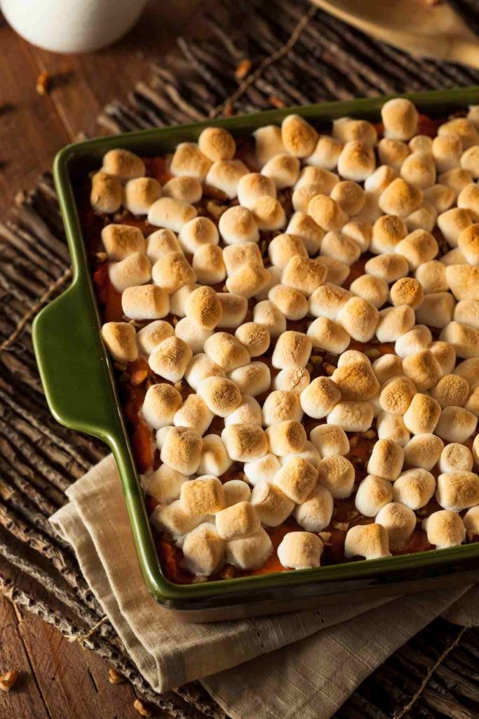 Canned Sweet Potato Casserole With Marshmallows