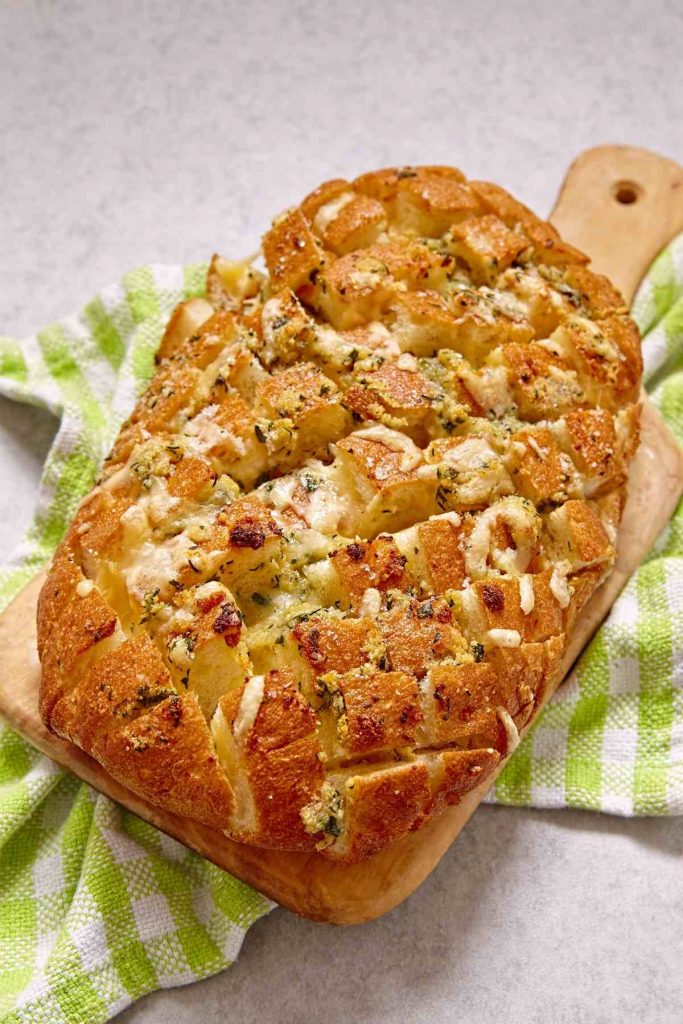 Cheese and Garlic Crack Bread