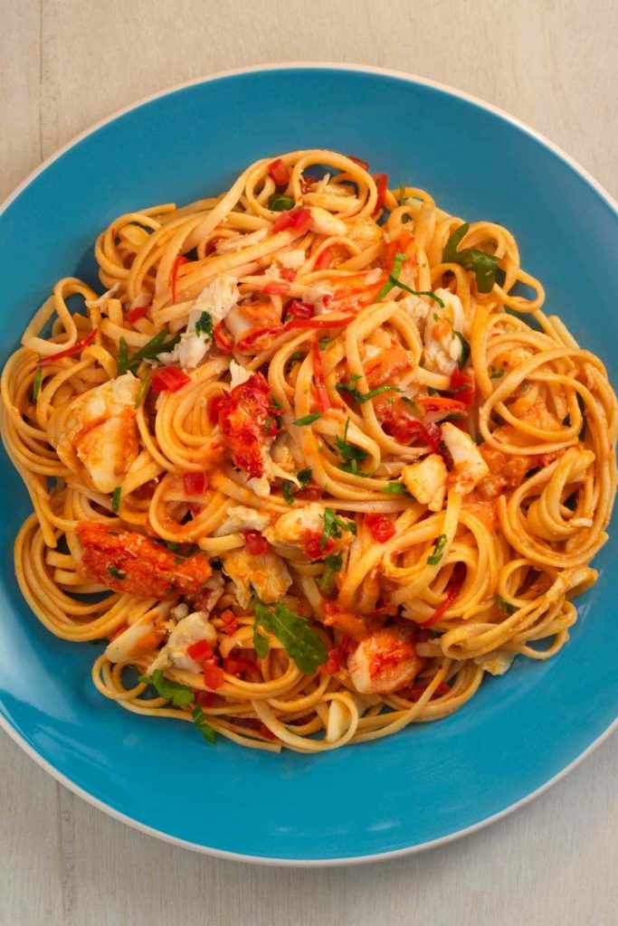 Crab Linguine