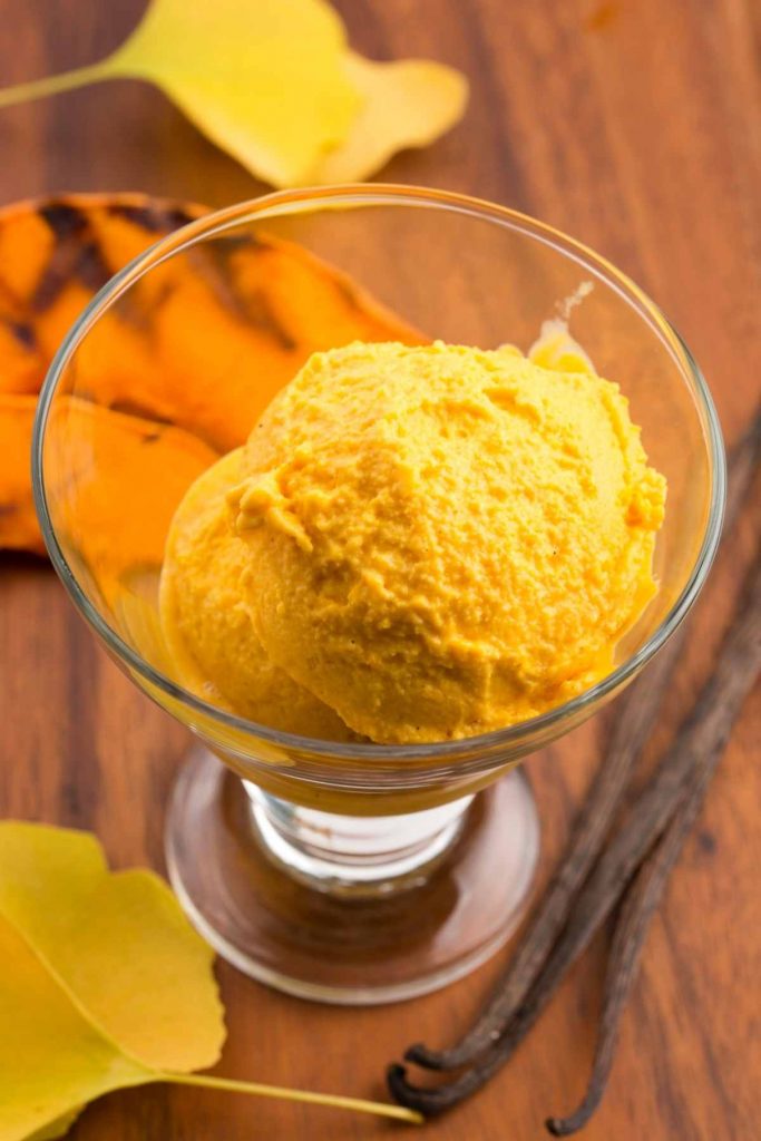 Creamy Dairy-Free Pumpkin Ice Cream