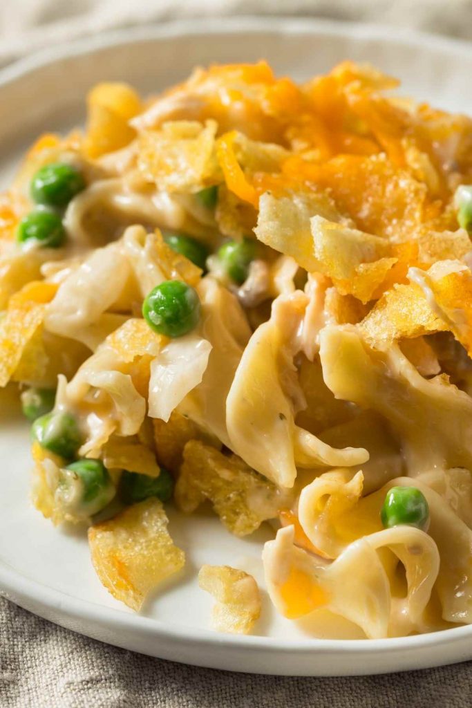 Crockpot Tuna Noodle Casserole