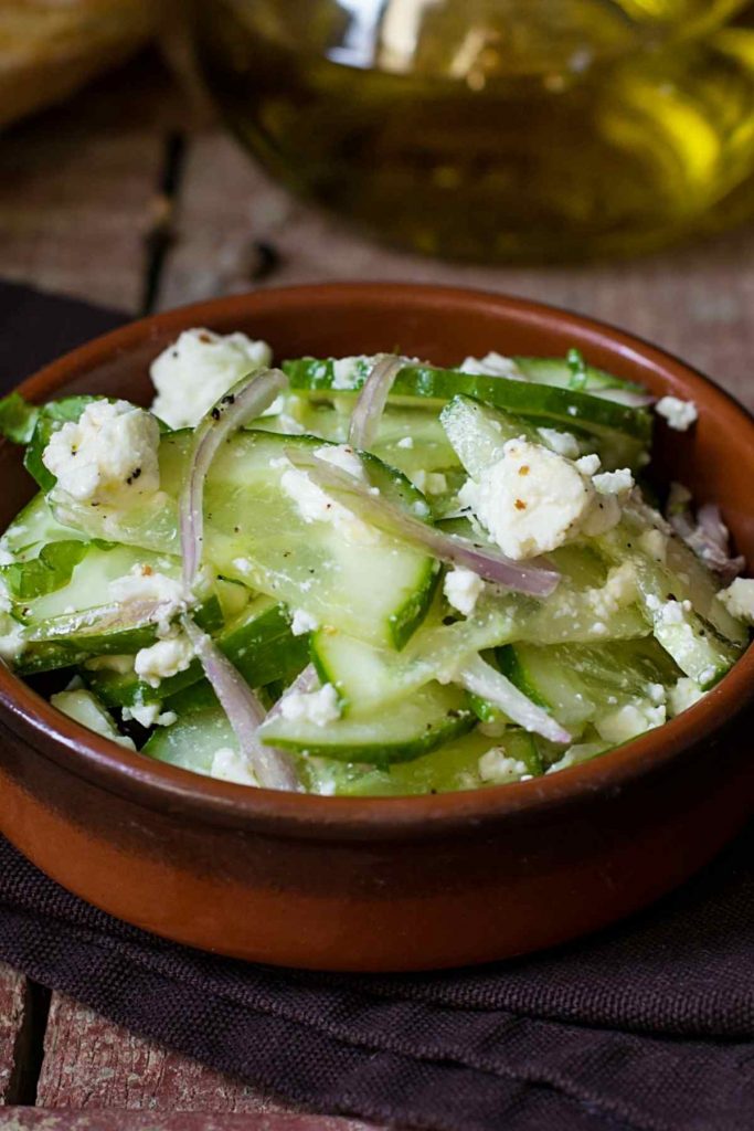 Cucumber Feta Salad