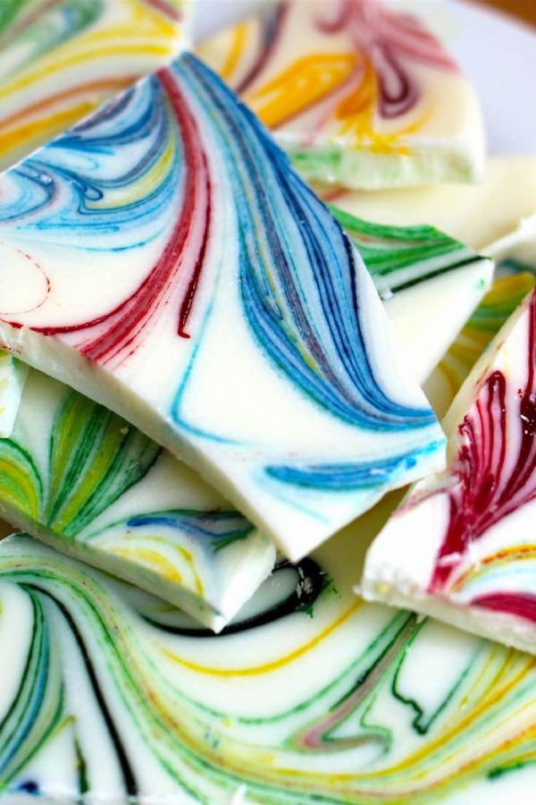 Easy Marble Chocolate