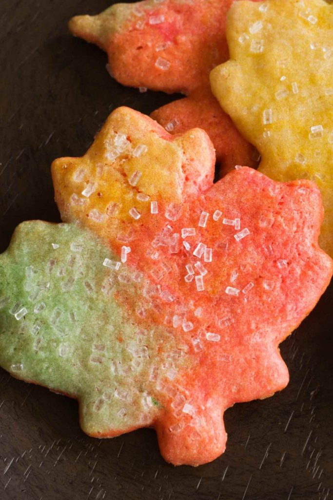 Fall Leaves Sugar Cookies