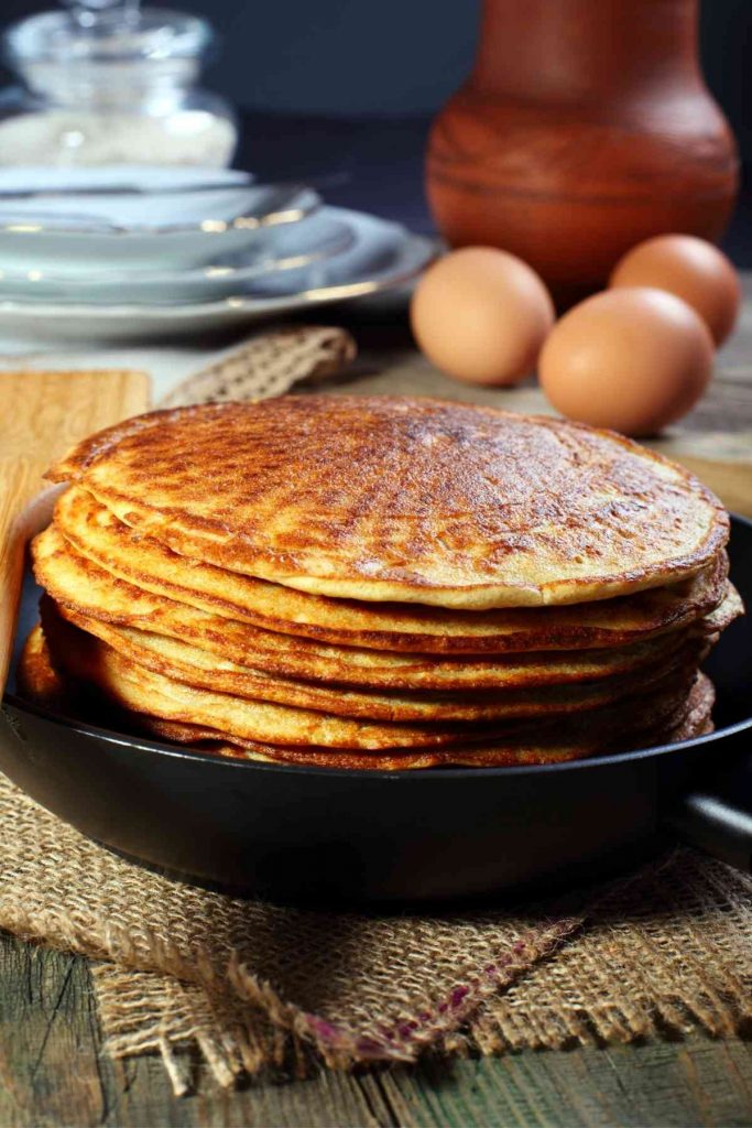 Fluffy Almond Flour Pancakes