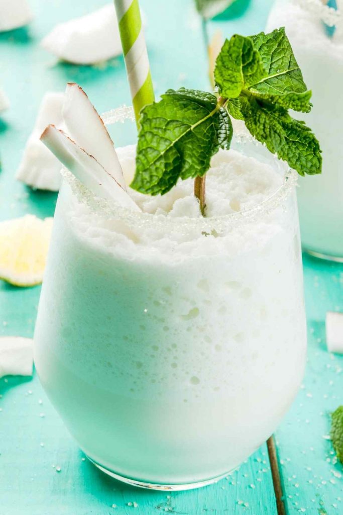 Frozen Coconut Mojito