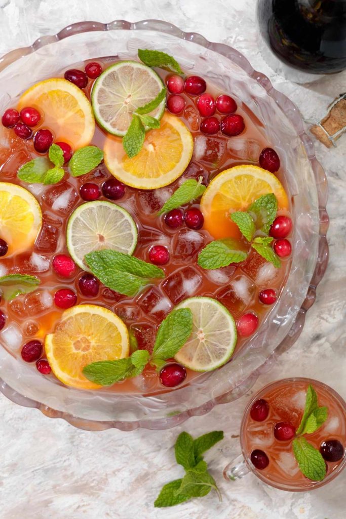 Fruit Punch Mocktail