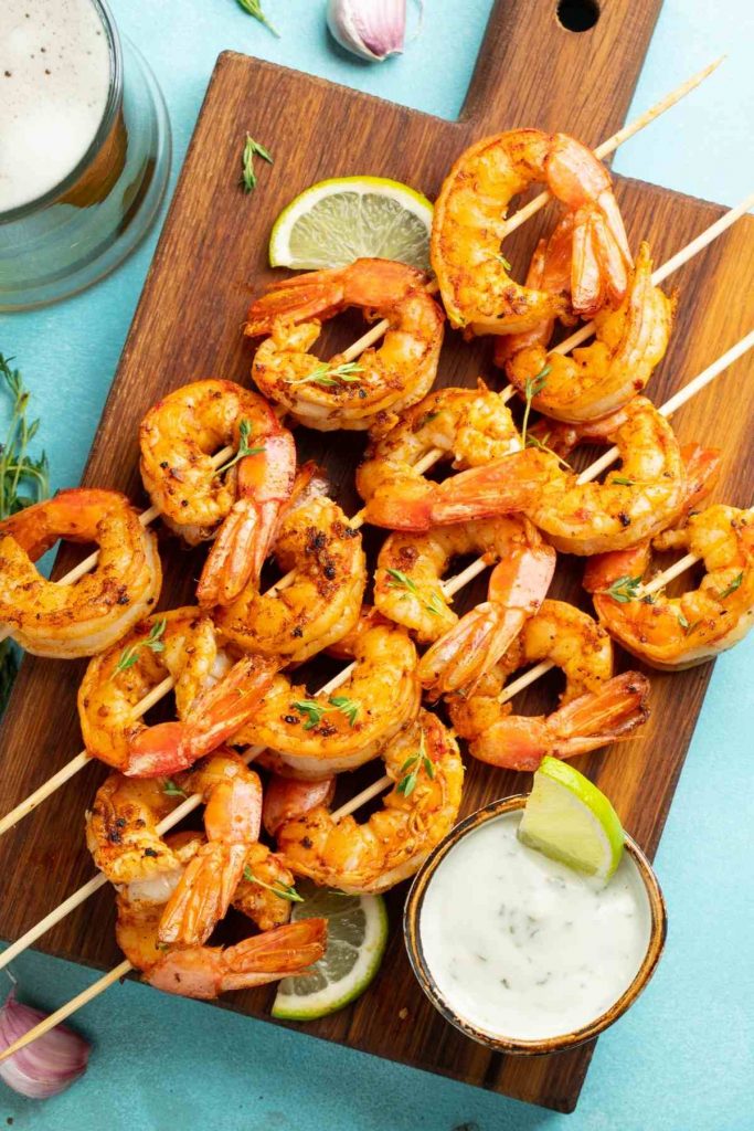 Easy Grilled Shrimp