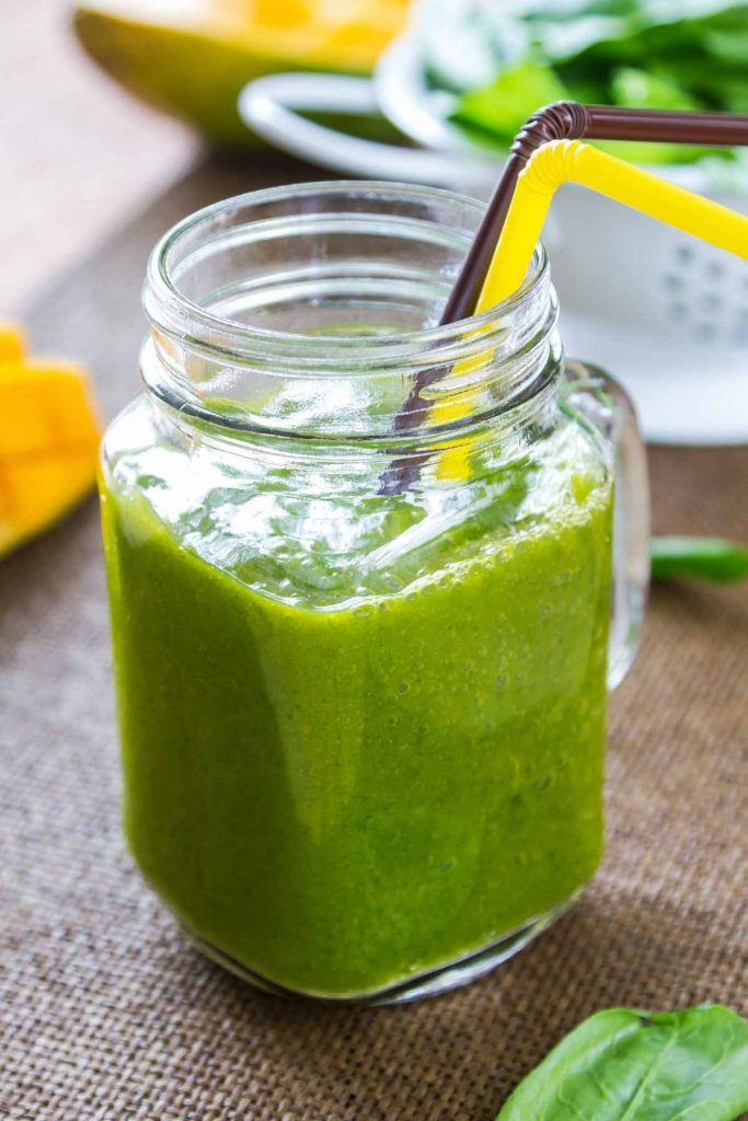 Healthy Green Veggie Smoothie