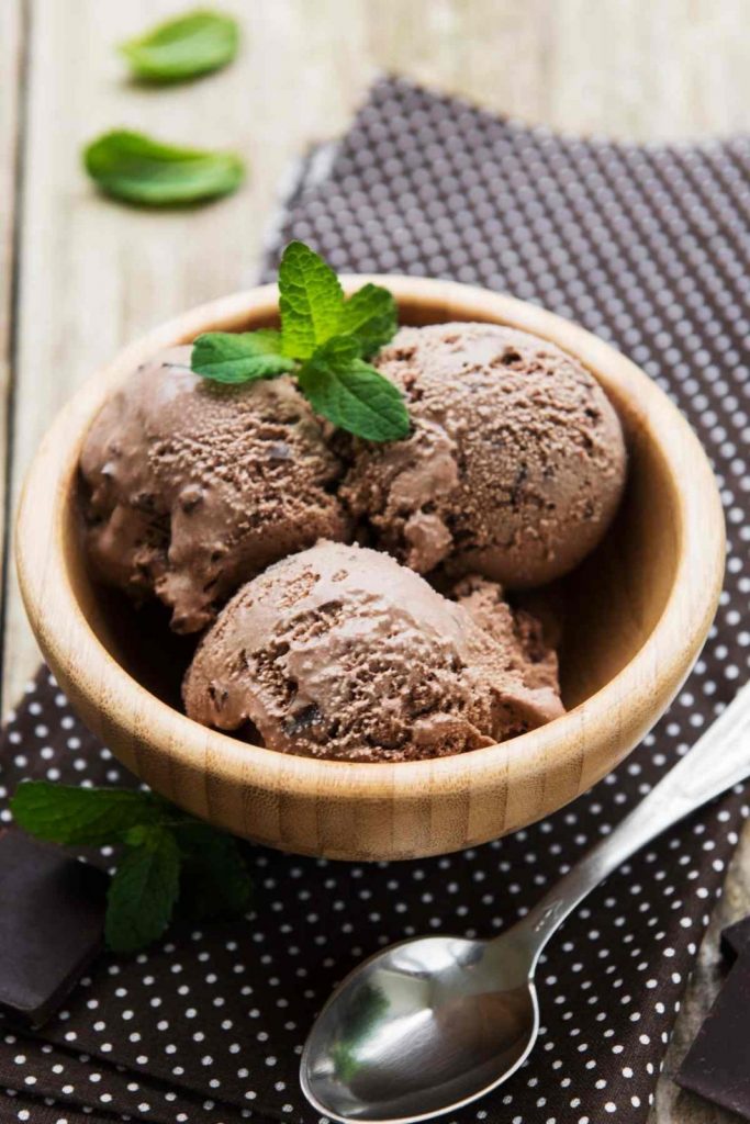 Homemade Chocolate Ice Cream