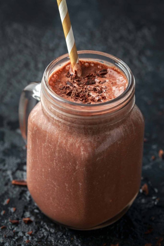 Keto Chocolate Shake with Almond Milk