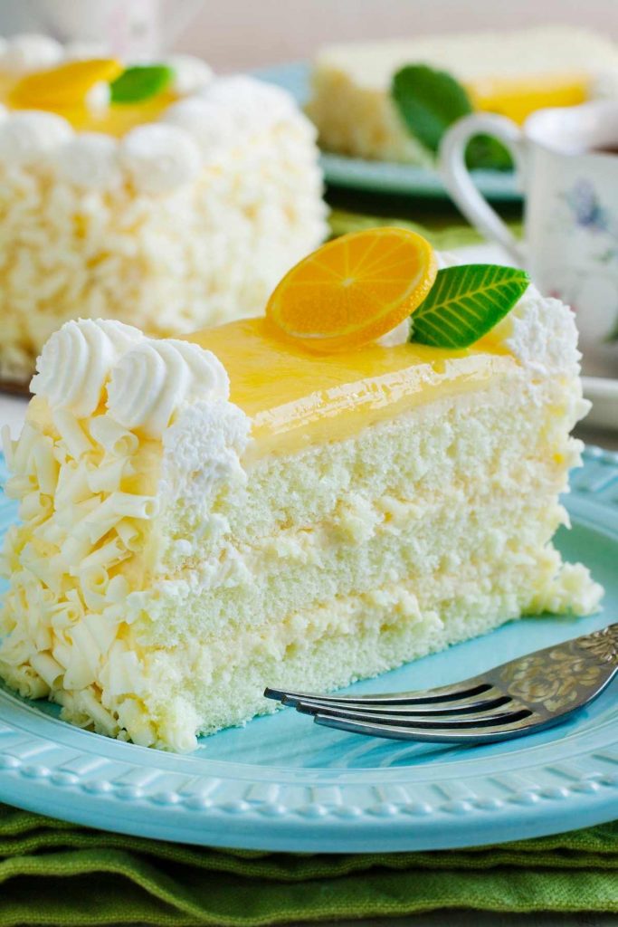 Lemon Mascarpone Cake