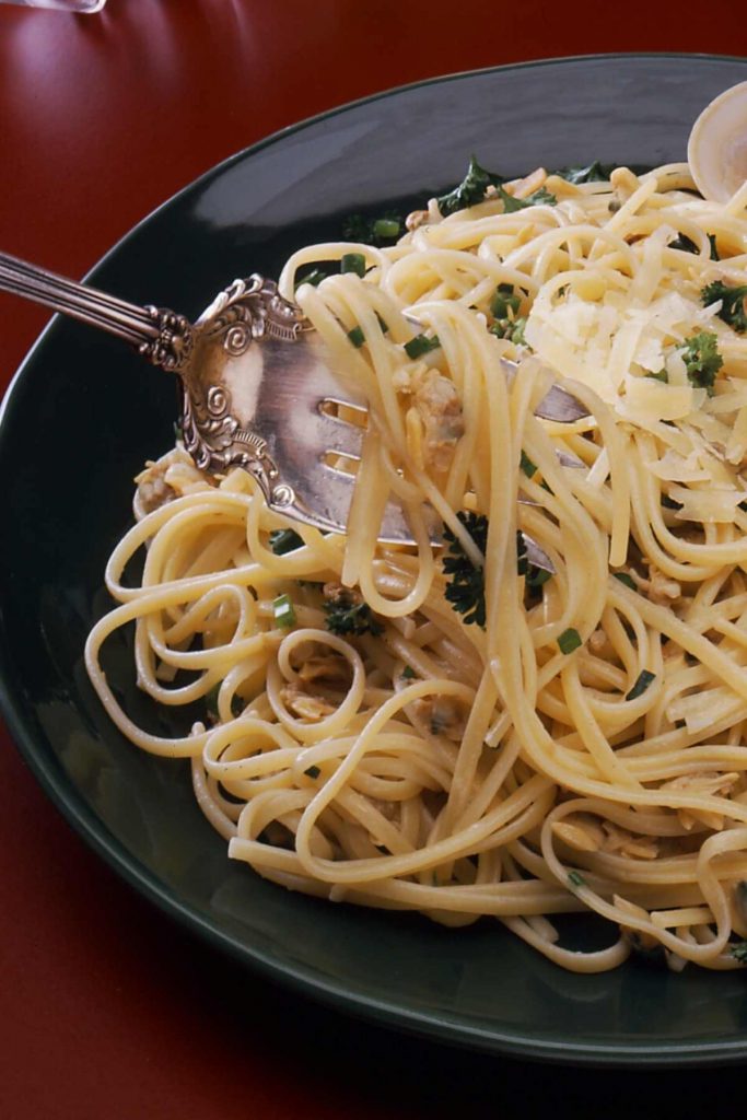 Linguine With Lemon Garlic Sauce