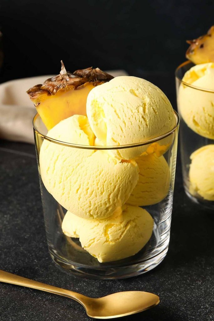 Ninja Creami Pineapple Sorbet