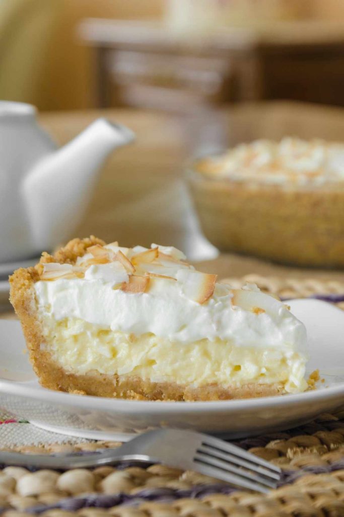 No Bake Coconut Cream Pie