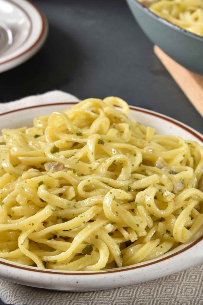 Parmesan Garlic Linguine