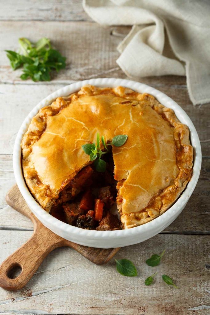 Pub-Style Steak And Onion Pie