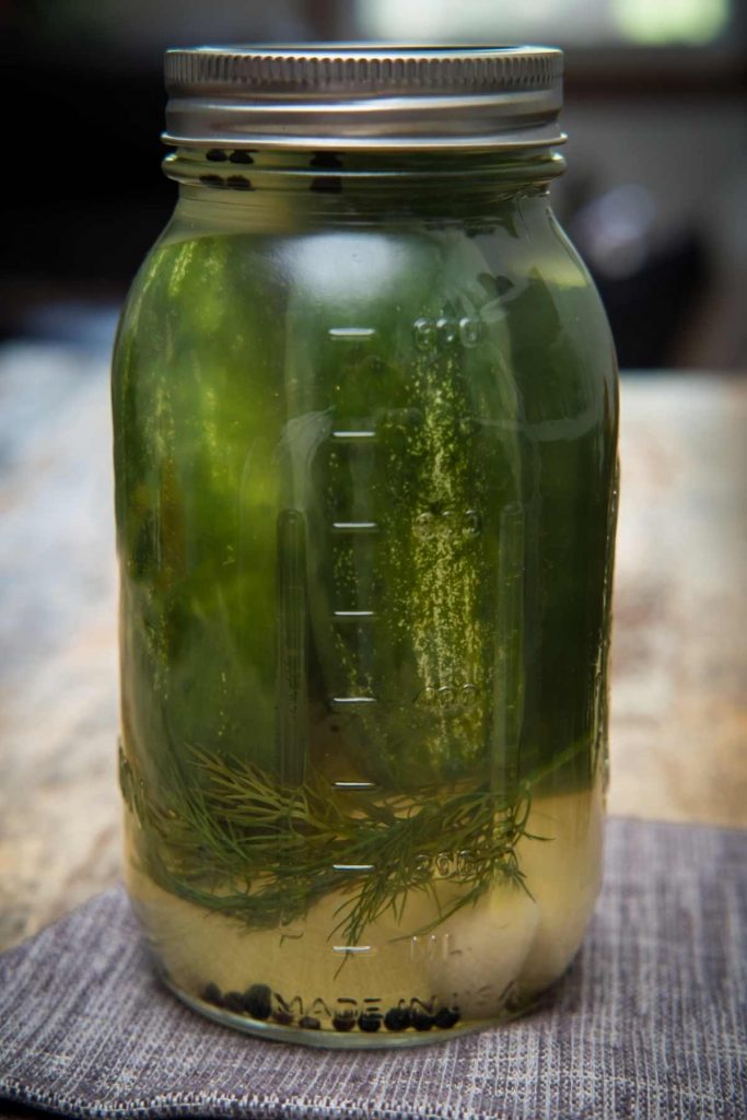 Refrigerator Dill Pickles