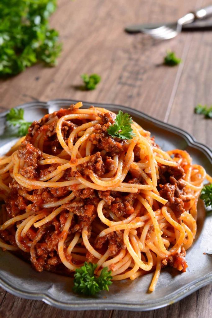 Slow Cooker Spaghetti Casserole