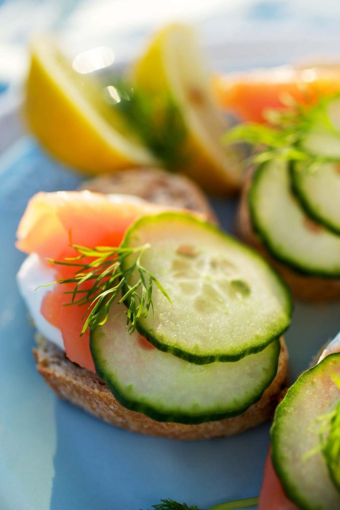 Smoked Salmon Canape