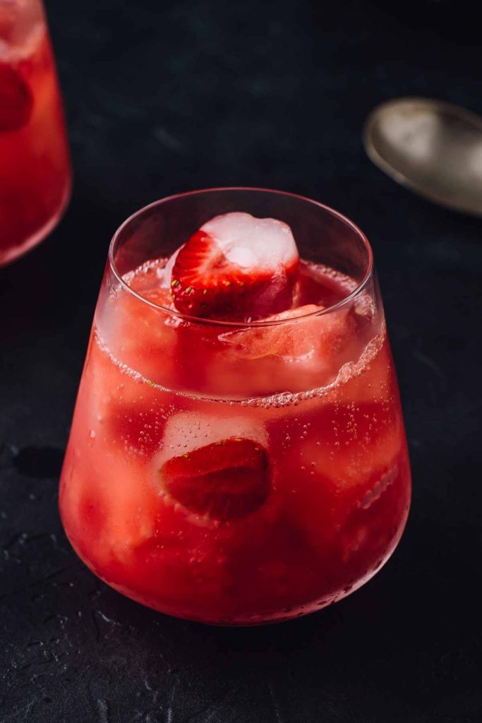 Sparkling Strawberry Punch