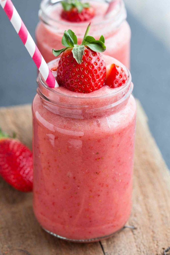 Strawberry Avocado Keto Smoothie