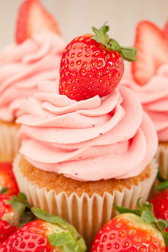 Strawberry Cupcakes